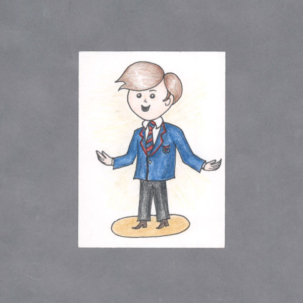 Kurt Hummel Art Card by Wilde Designs