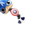 Show Some Love Blue Heart Earrings by Wilde Designs