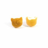 Pearly Gold Pretty Kitty Earrings by Wilde Designs