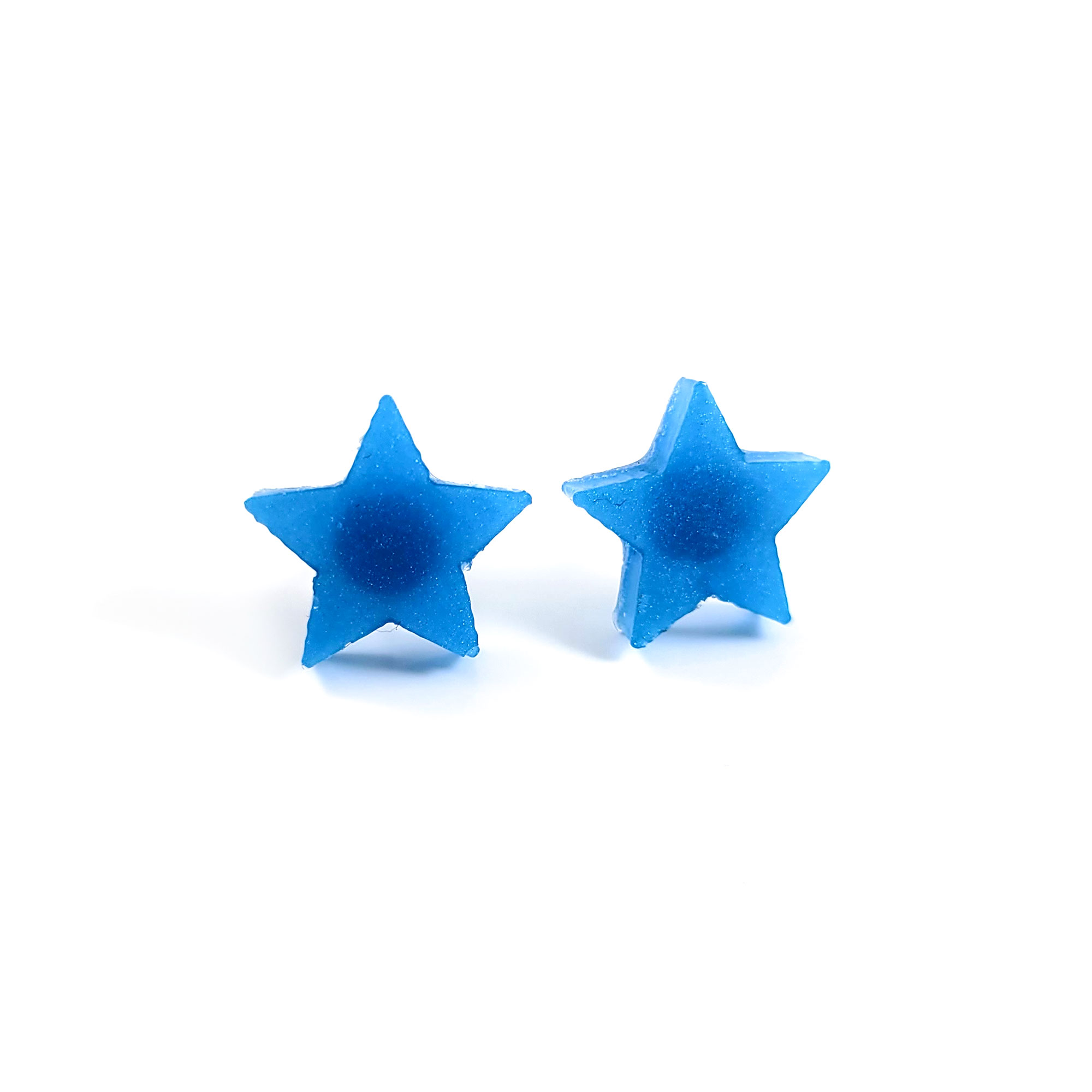 Blue Star Earrings by Wilde Designs