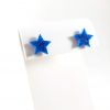 Blue on Blue Star Earrings by Wilde Designs