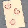 Little Bit of Love Handpainted Heart Cards by Wilde Designs