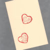 Little Bit of Love Handpainted Heart Cards by Wilde Designs