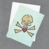 Romancing the Skull Handpainted Cards by Wilde Designs