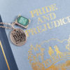 Jane Austen Book Necklaces by Wilde Designs