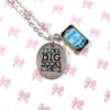 Jane Austen Book Necklaces by Wilde Designs