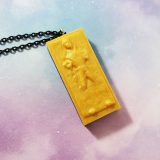 Carbon Freeze Necklace by Wilde Designs