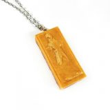 Carbon Freeze Necklace by Wilde Designs