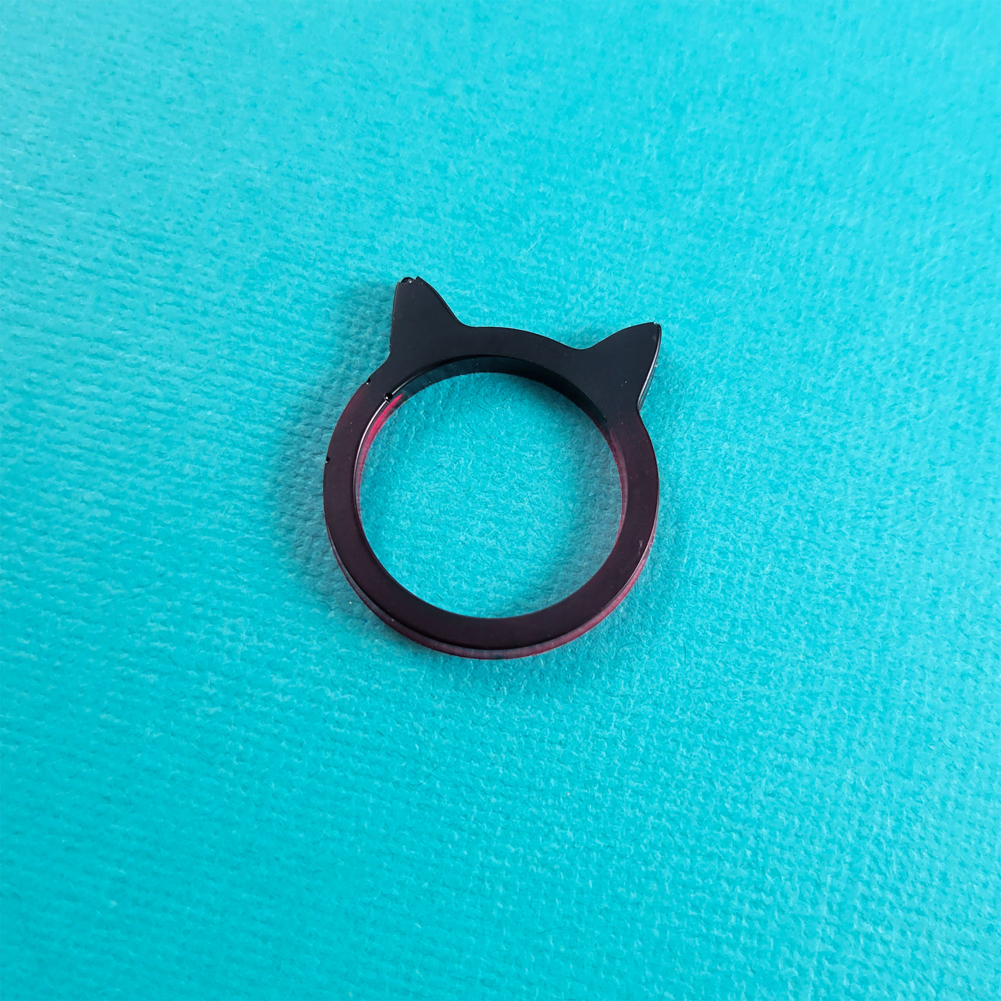 Kawaii Kitty Ring by Wilde Designs