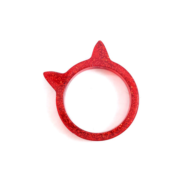 Kawaii Kitty Rings by Wilde Designs