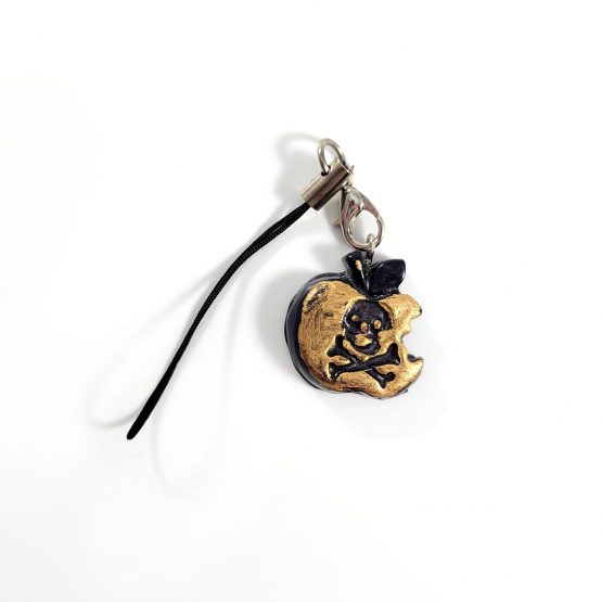 Gilded Poison Apple Charm by Wilde Designs
