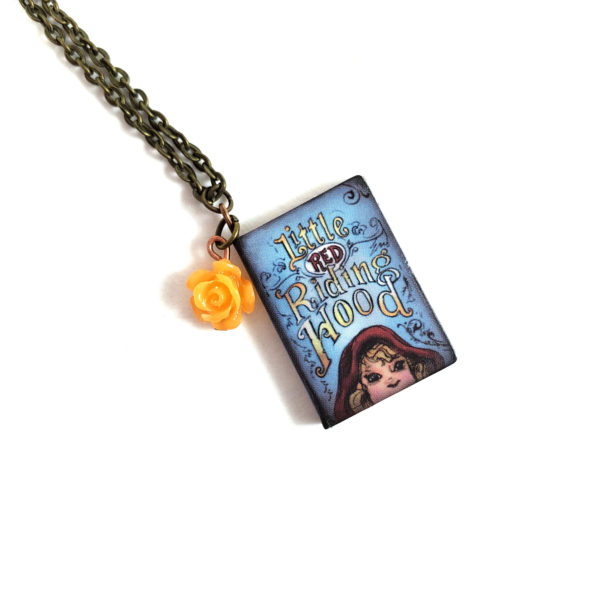 Classic Literature Book Necklaces by Wilde Designs