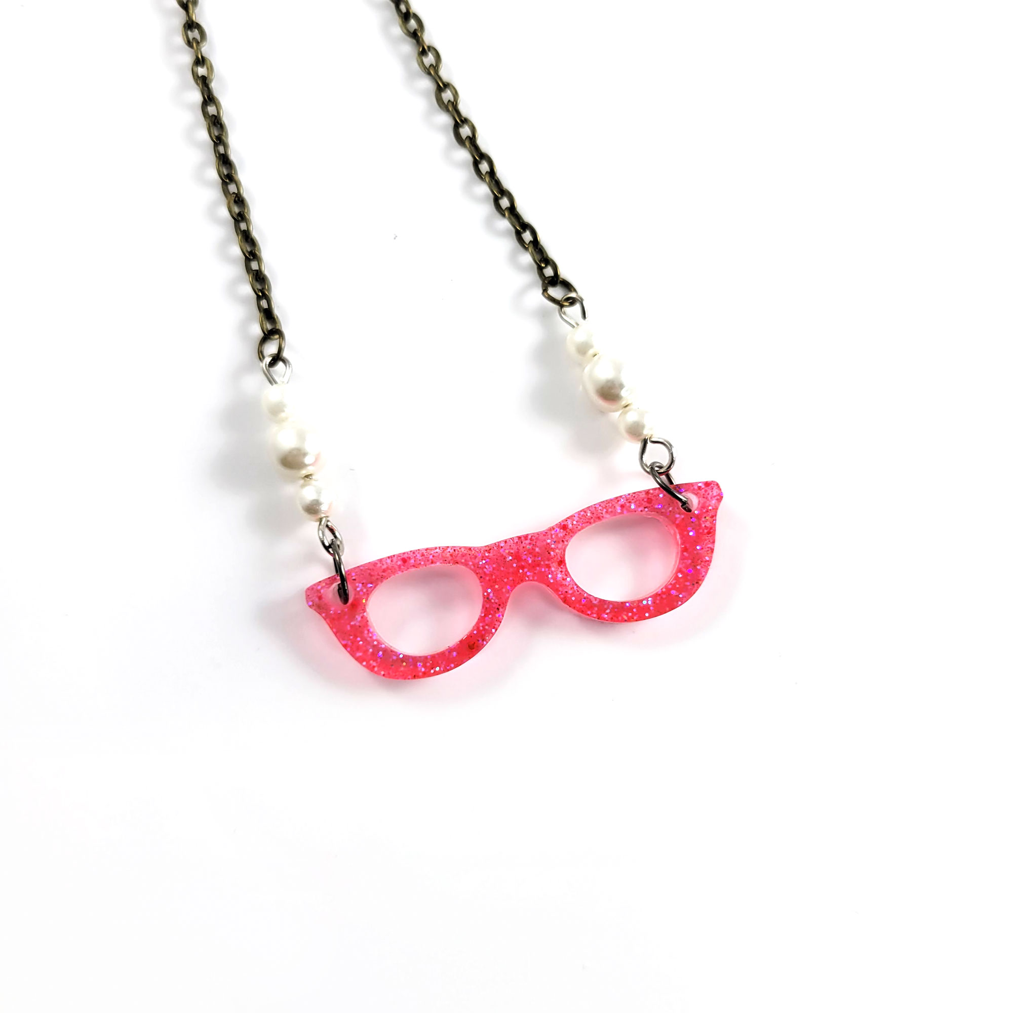Geeks Who Wear Glasses Necklace by Wilde Designs