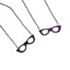 Geeks Who Wear Glasses Necklaces by Wilde Designs