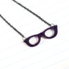 Geeks Who Wear Glasses Necklaces by Wilde Designs