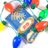 Vintage Christmas Light Memo Pads by Wilde Designs