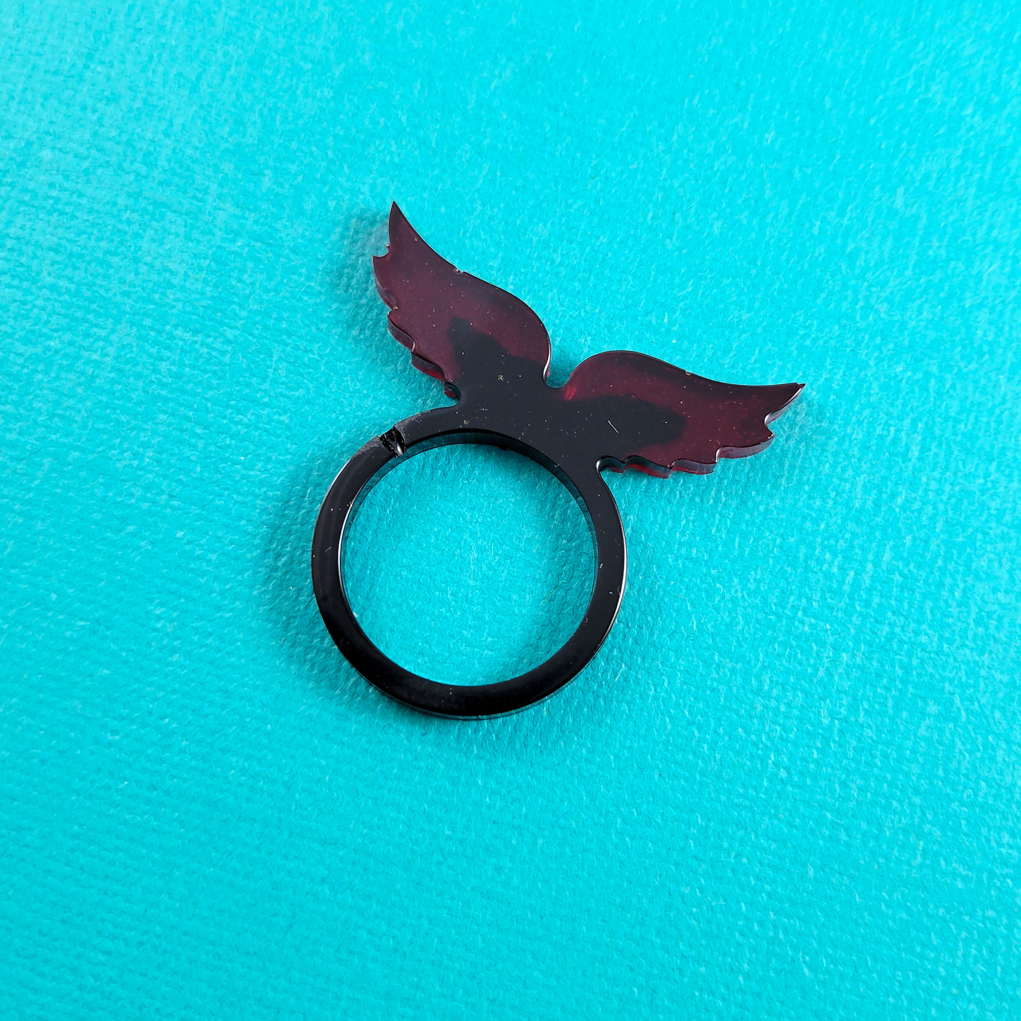 Ineffable Angel Wings Ring by Wilde Designs