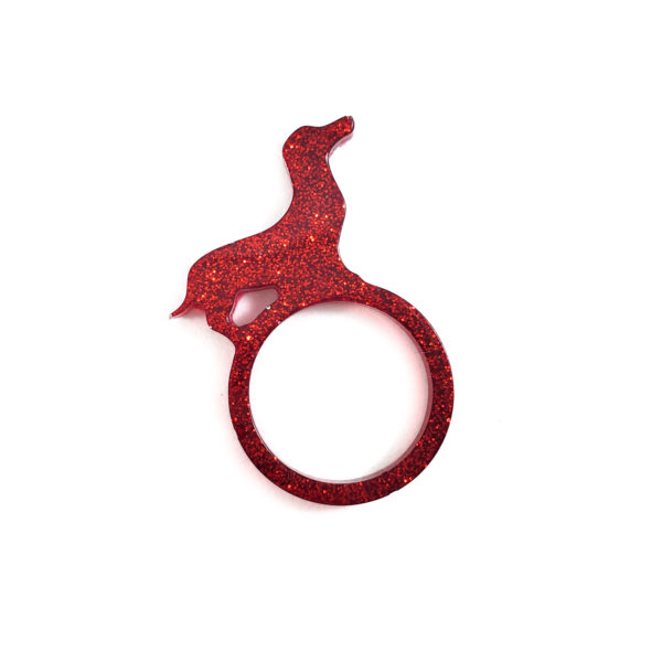 Puppy Love Dachshund Ring by Wilde Designs