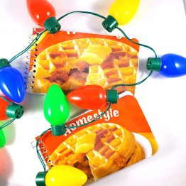Eggo Waffle Memo Pad by Wilde Designs