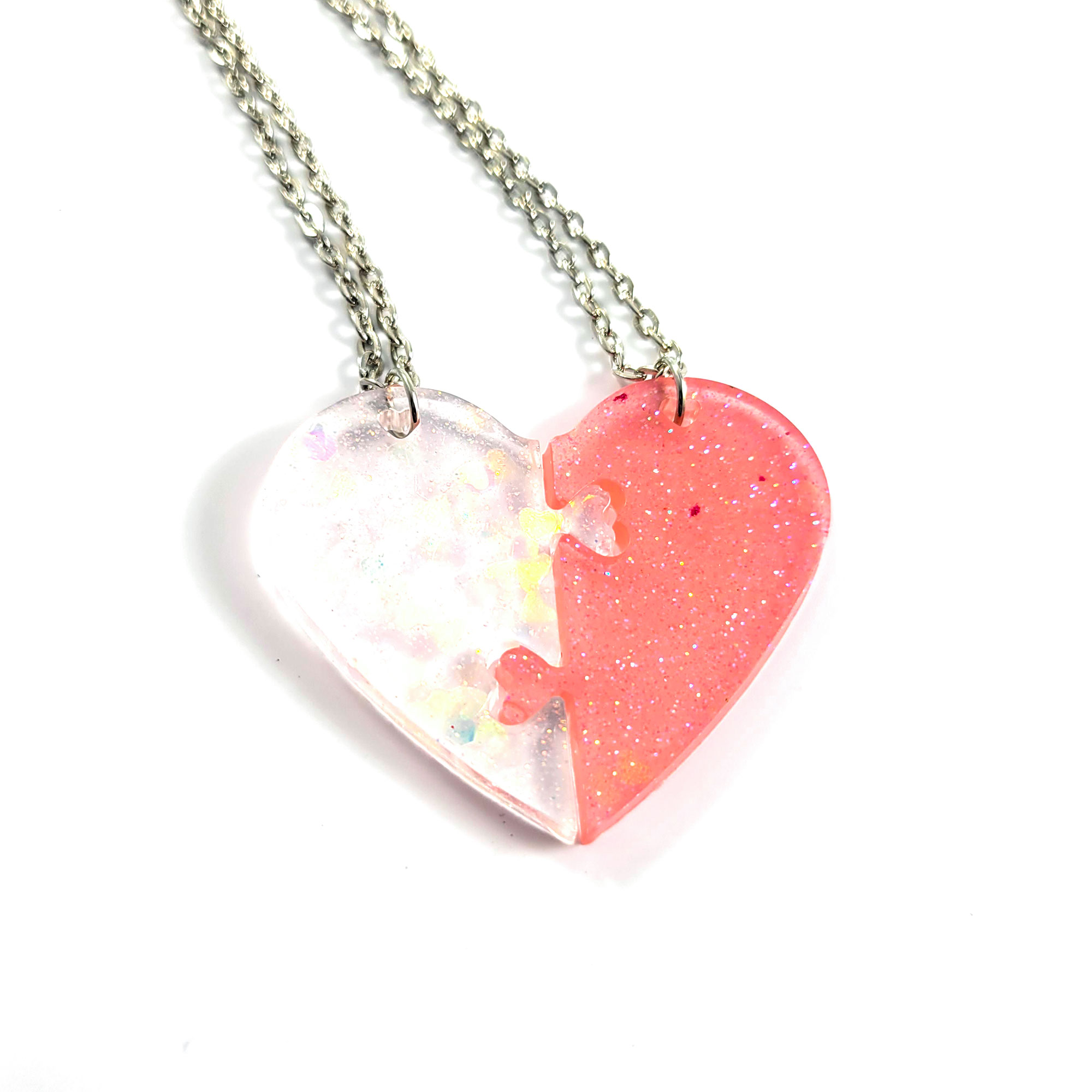 Forever Together Heart Friendship Necklace by Wilde Designs