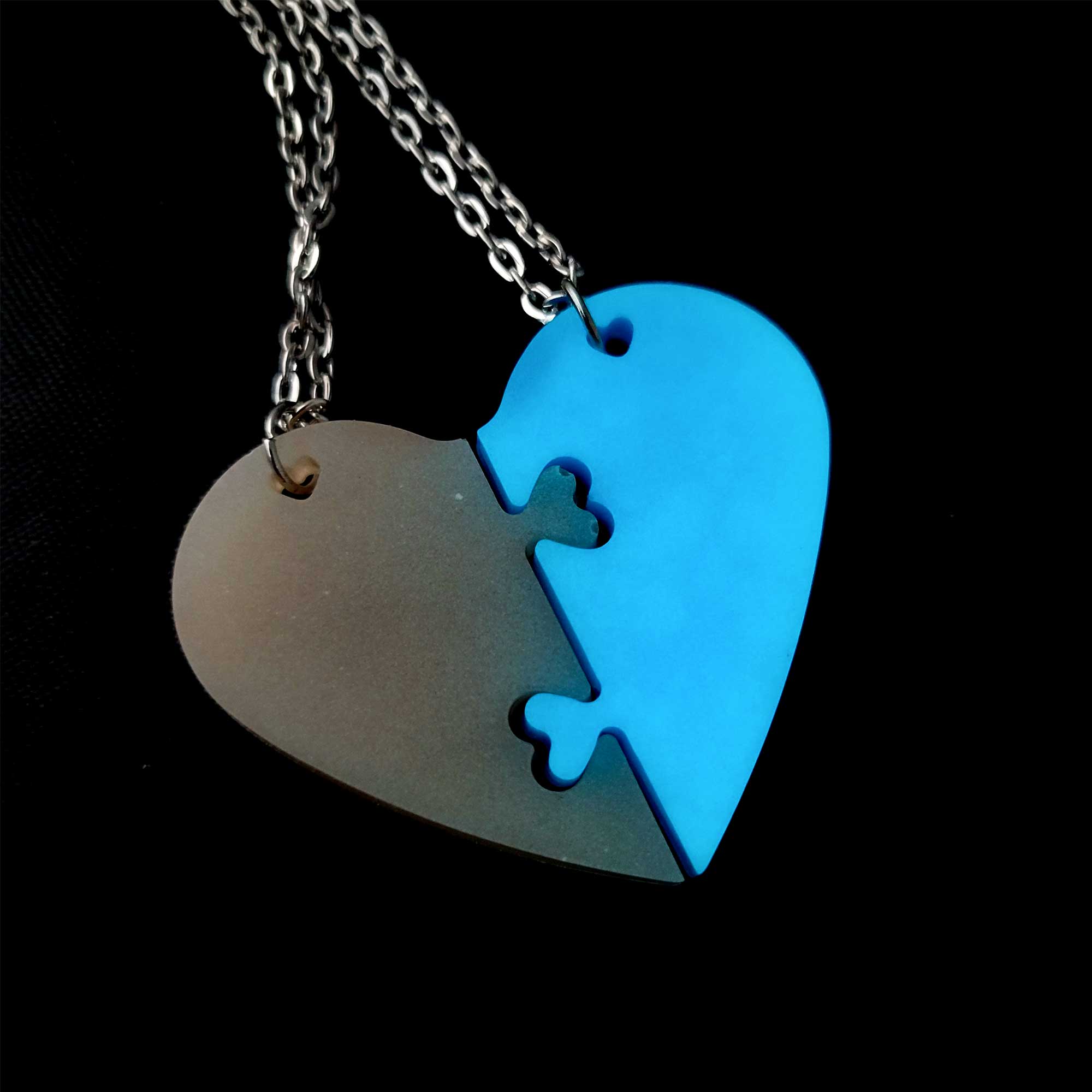 Forever Together Heart Friendship Necklace by Wilde Designs