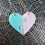 Heart Necklace Set by Wilde Designs