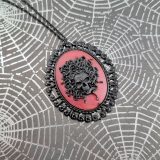 Medusa's Stare Cameo Necklace by Wilde Designs