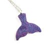 Galaxy Mermaid Tail Necklace by Wilde Designs