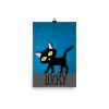Lucky Cat Poster by Wilde Designs