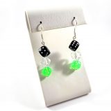Gamer Gear Agender Pride Dice Earrings by Wilde Designs