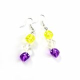 Enby Pride Gamer Gear Earrings by Wilde Designs