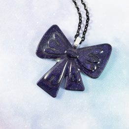 Galactic Gift Bow Necklace by Wilde Designs