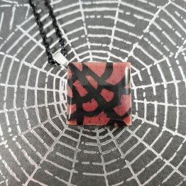 Lydia Tile Necklace by Wilde Designs