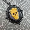 Creeping Darkness Cameo Necklace by Wilde Designs