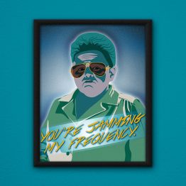 You're Jamming My Frequency Poster by Wilde Designs