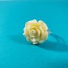 Glittery Kawaii Rose Ring by Wilde Designs