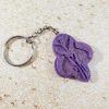 Pearly Purple Mando Keychain by Wilde Designs