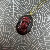 Long Live the King Cameo Necklace in Red & Black by Wilde Designs