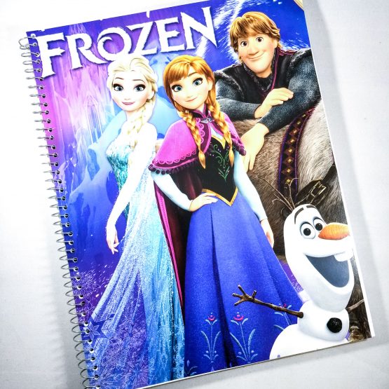 Frozen Notebook by Wilde Designs