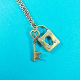Lock and Key Necklace by Wilde Designs