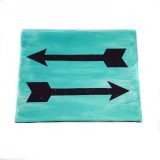 Take Flight Sparkling Arrow Canvases by Wilde Designs