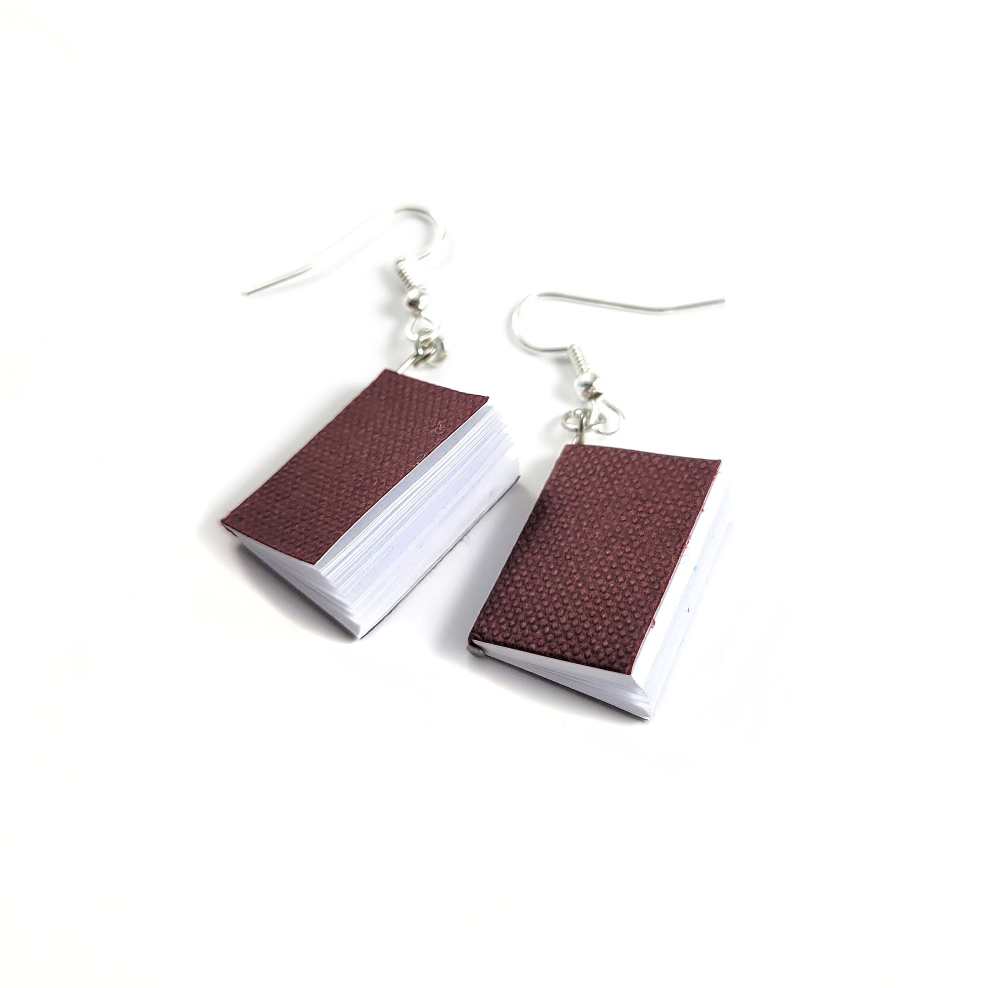 Write Your Own Story Book Earrings by Wilde Designs