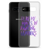 I Like My Males in Fighting Leathers Samsung Phone Case