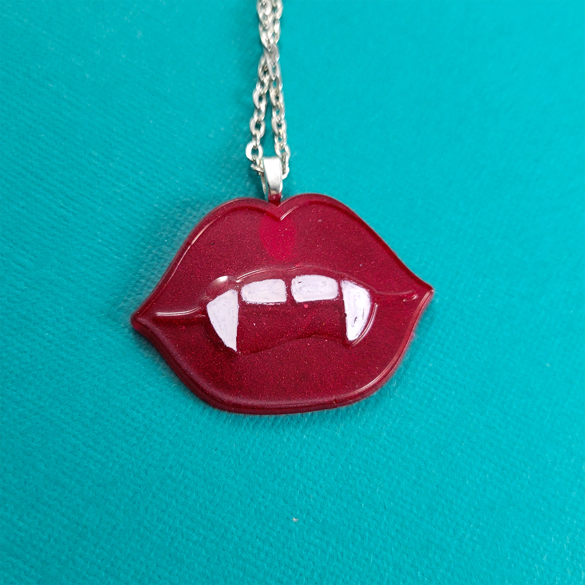 Show Me Your Teeth Necklace by Wilde Designs