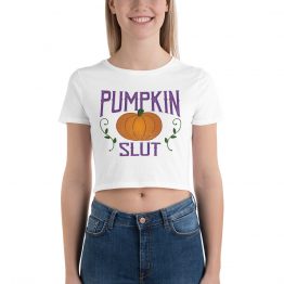 Pumpkin Slut Crop Top