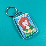 Daria Double Sided Keychain by Wilde Designs