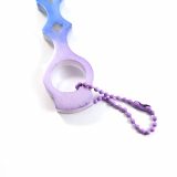 Cool Tone Mystic Wand Style Safety Keychain by Wilde Designs