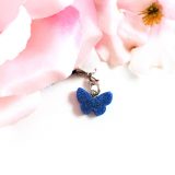 Blue Butterfly Charm by Wilde Designs