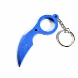 Claw Safety Keychain in Pearly Blue by Wilde Designs