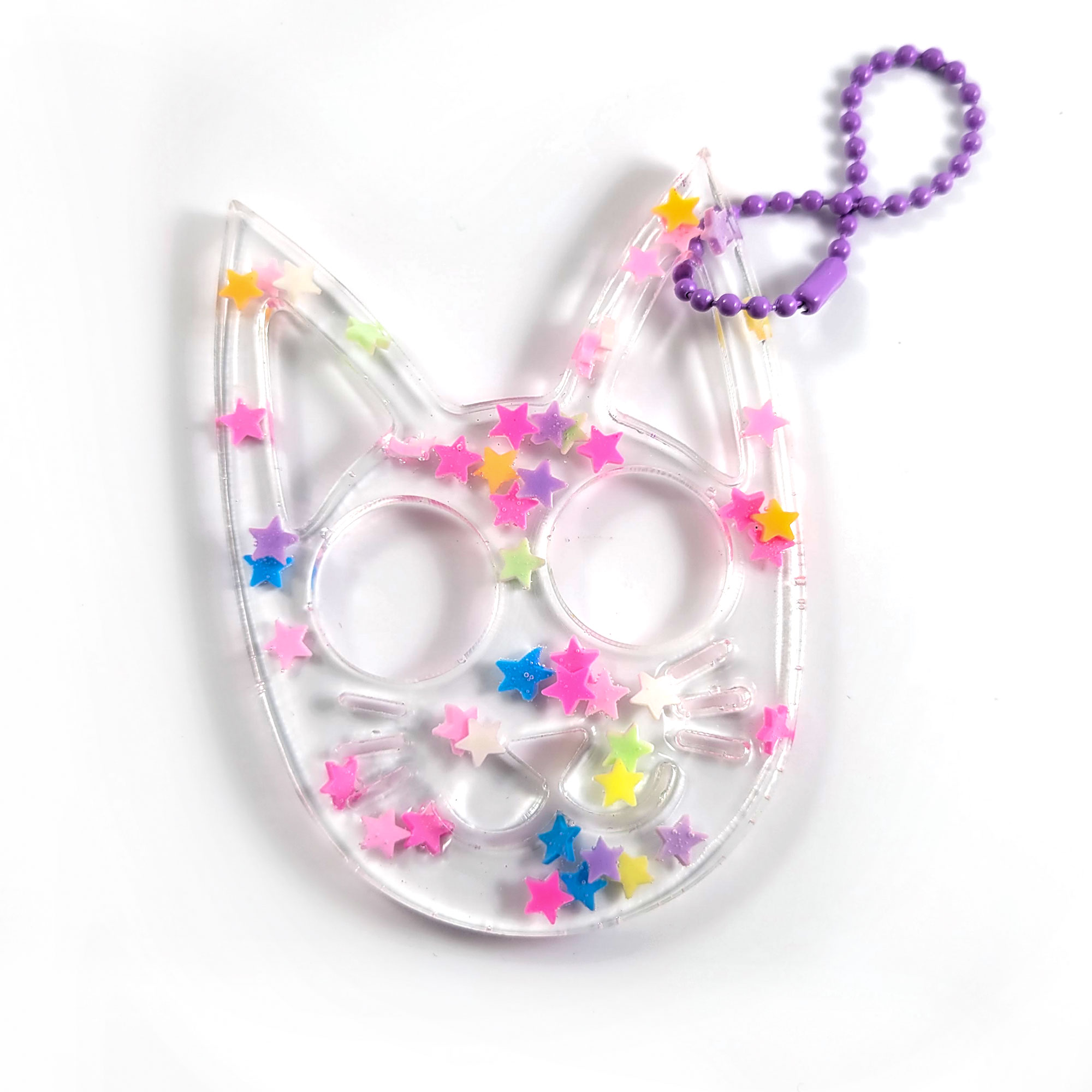 Kitty Cat Safety Keychain by Wilde Designs